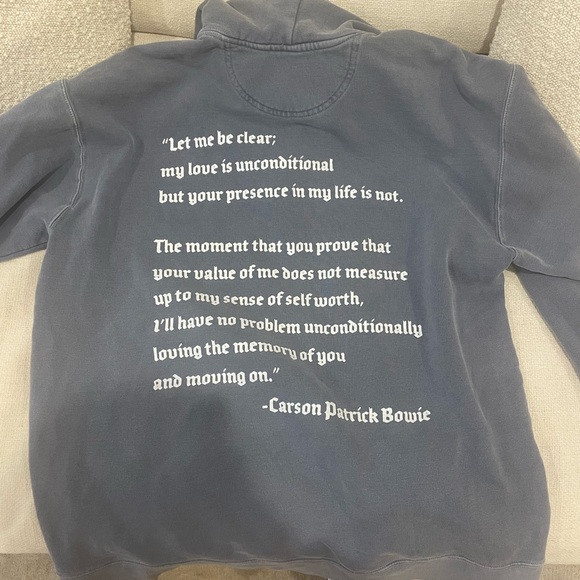 BOYS LIE HOODIE - SOLD OUT ONE SIZE - Picture 3 of 3